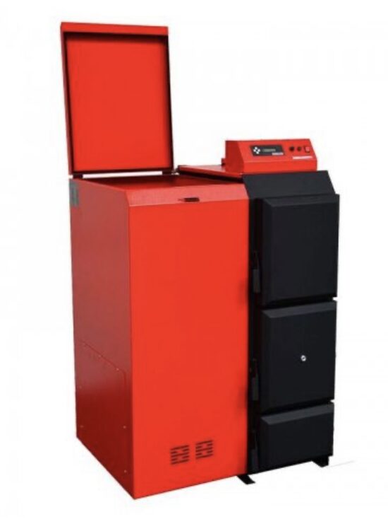 ThermoFLUX GRANULU APKURES KATLS PELLING 50 AR GRANULU TVERTNI 110KG (KREISĀ PUSE). 