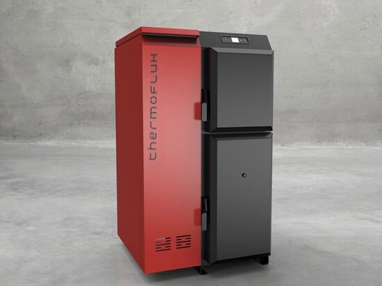 ThermoFLUX GRANULU APKURES KATLS PELLING 20 MAXI AR GRANULU TVERTNI 135KG (KREISĀ PUSE).